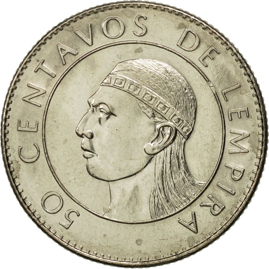 Honduras | 50 Centavos Coin | Lempira | Km:84 | 1978 - 1990