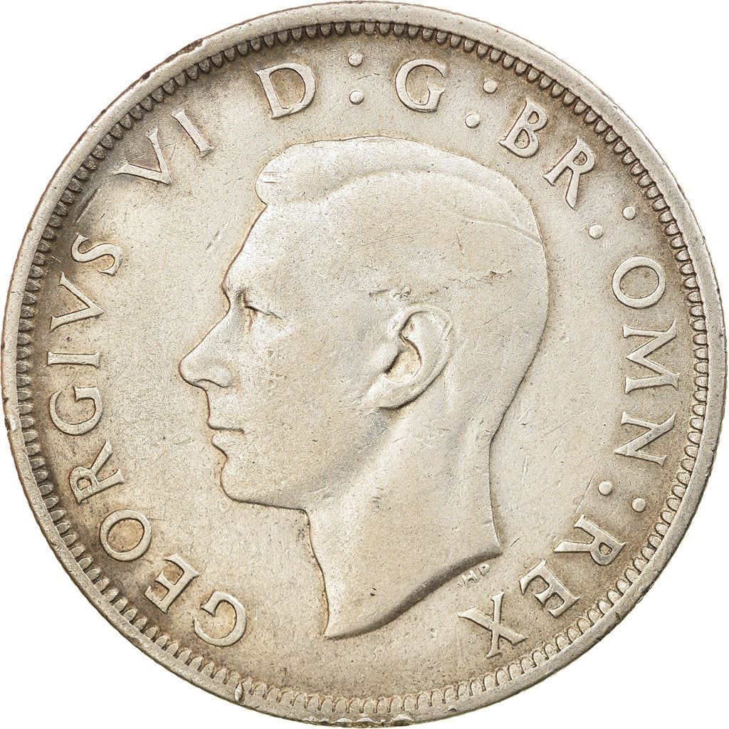 United Kingdom | 1/2 Crown Coin | George VI | KM:856 | 1937 - 1946