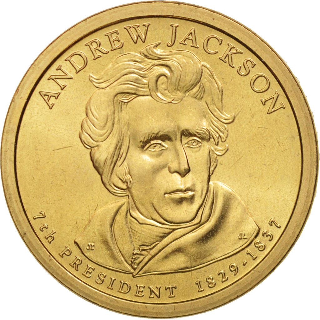 United States | 1 Dollar Coin | Andrew Jackson | Km:428 | 2008