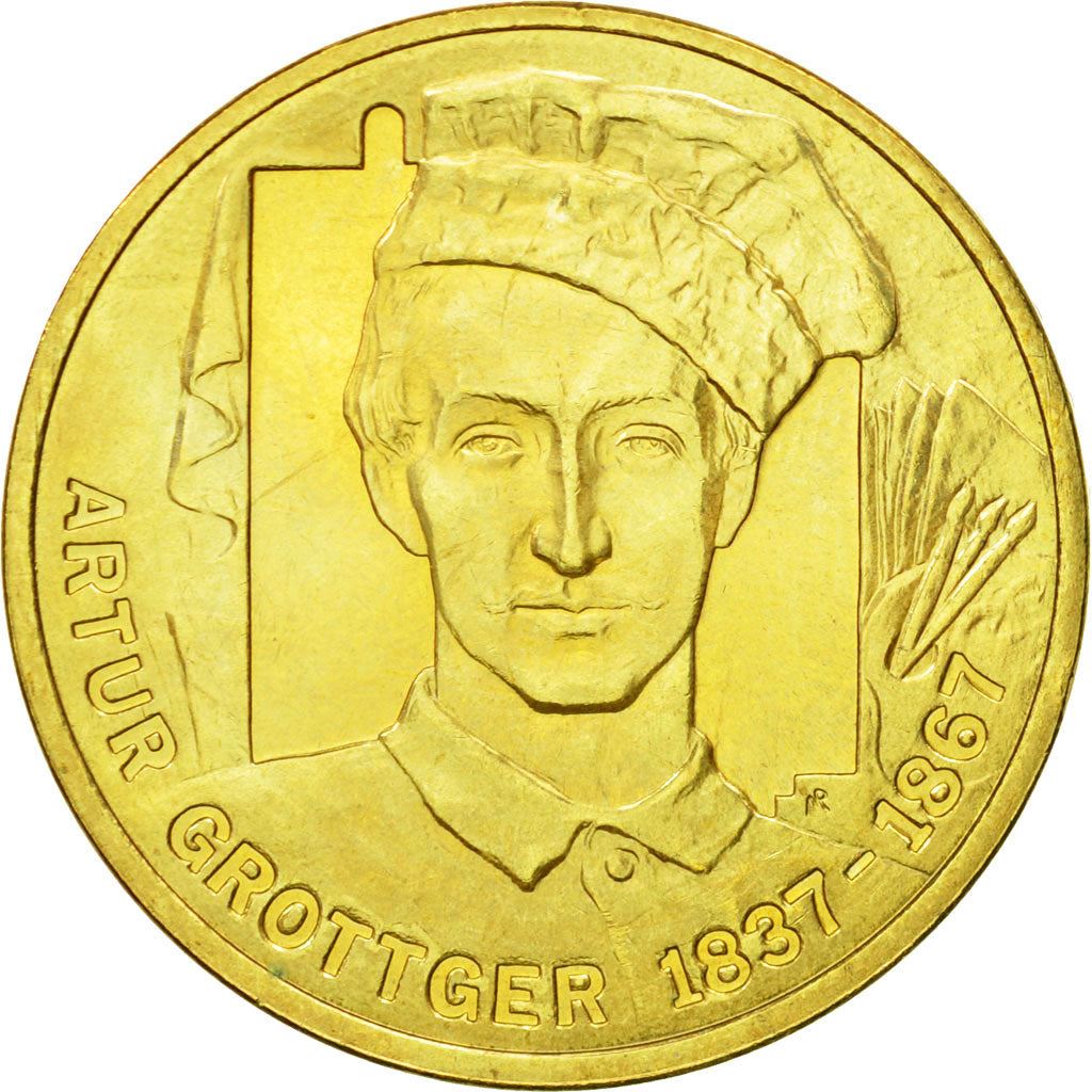 Poland | 2 Zlotys Coin | Artur Grottger | Y:746 | 2010