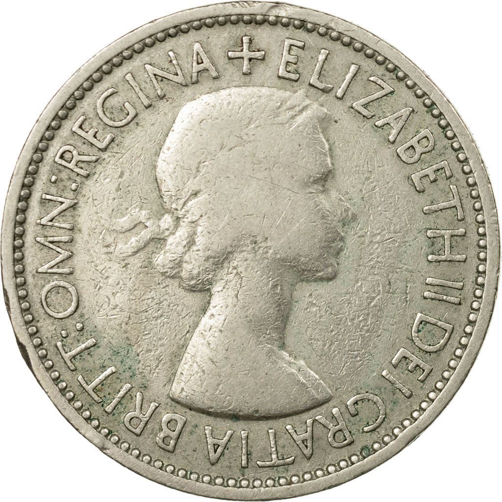 United Kingdom | 2 Shillings Coin | Elizabeth II | Km:892 | 1953