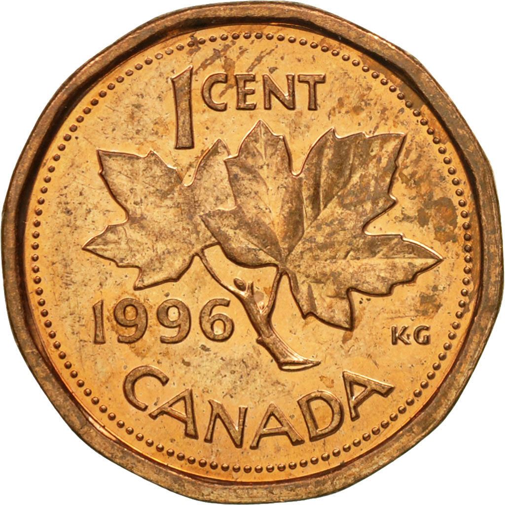 Canada | 1 Cent Coin | Queen Elizabeth II | Km:181 | 1990 - 1996