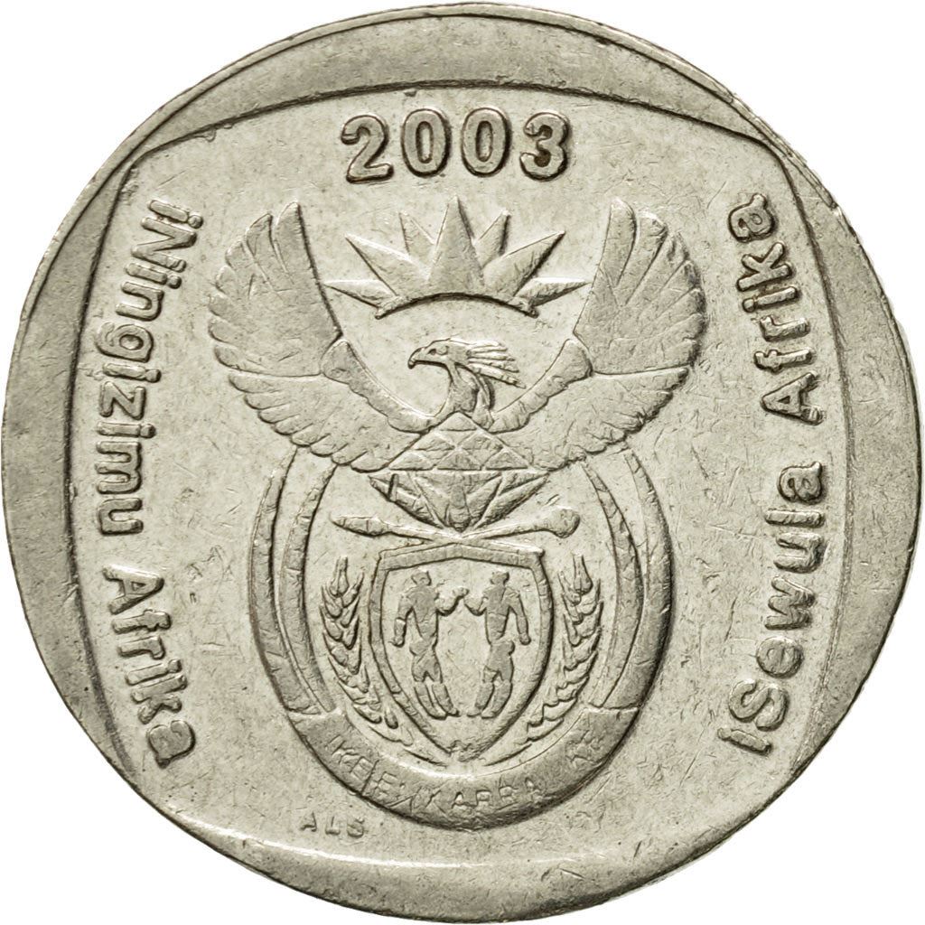 南非 2 兰特 iNingizimu Afrika - iSewula Afrika 硬币 KM335 2003
