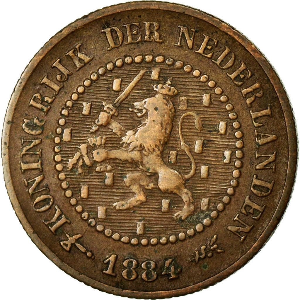 Netherlands | 1/2 Cent Coin | Lion | Km:109 | 1878 - 1901