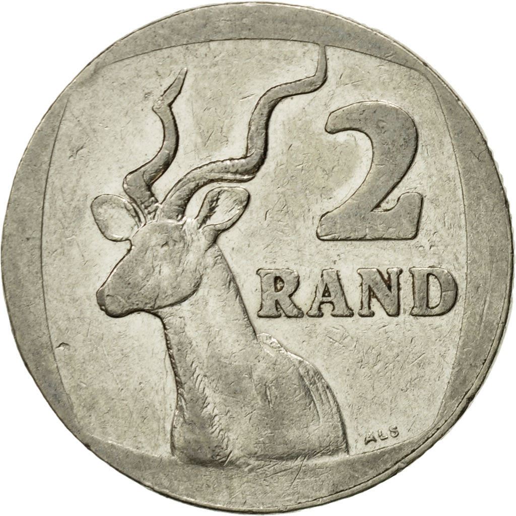 South Africa | 2 Rand Coin | Animals | Kudu | Km:165 | 1996 - 2000
