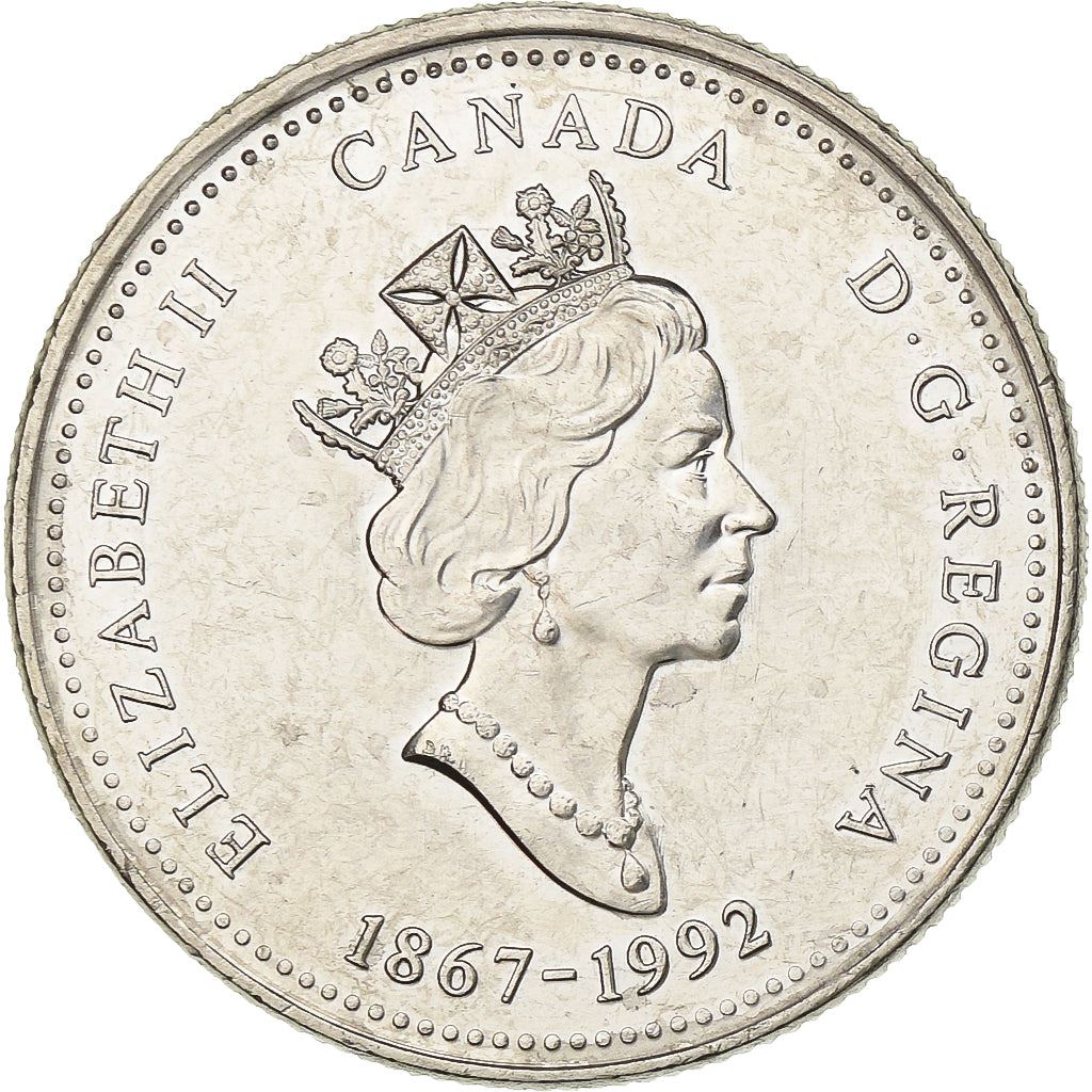 Canada | 25 Cents Coin | Nickel | New Brunswick | KM:203 | 1992