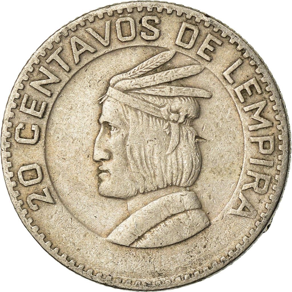 Honduras | 20 Centavos Coin | Lempira | Km:79 | 1967