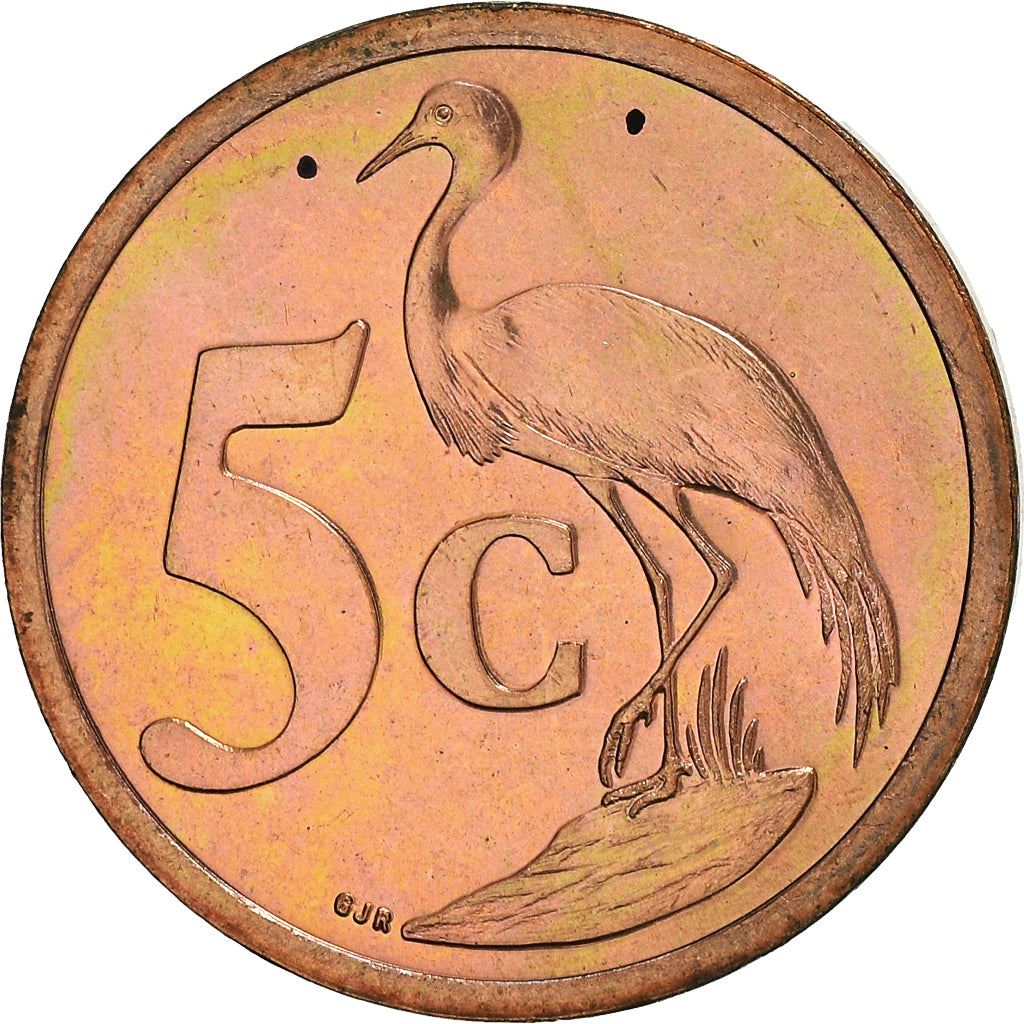 Sør-Afrika 5 Cent Swati-legende - Ningizimu Afrika Mynt KM268 2002