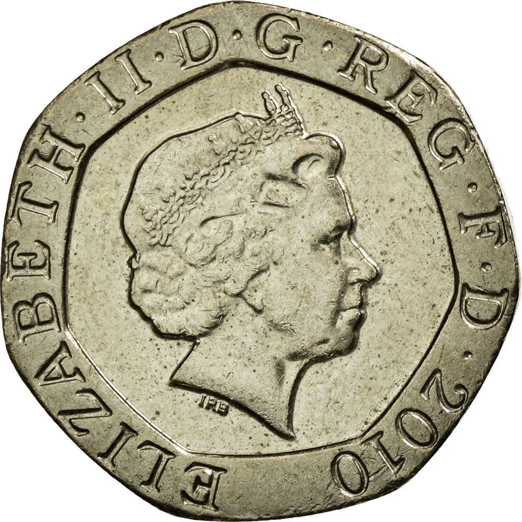 United Kingdom | 20 Pence Coin | Elizabeth II | Km:1111 | 2008 - 2015