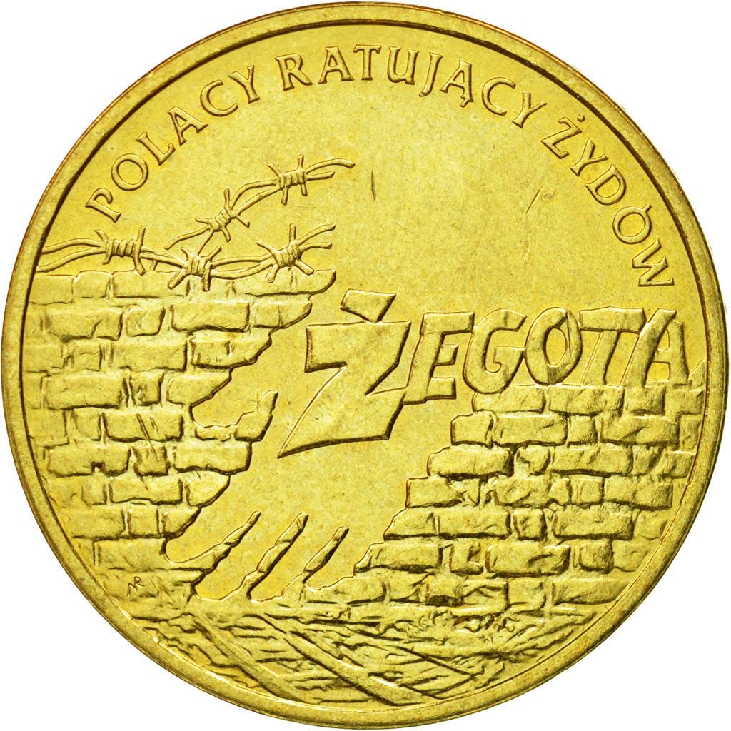 Poland | 2 Zlotys Coin | Żegota Committee | Y:703 | 2009