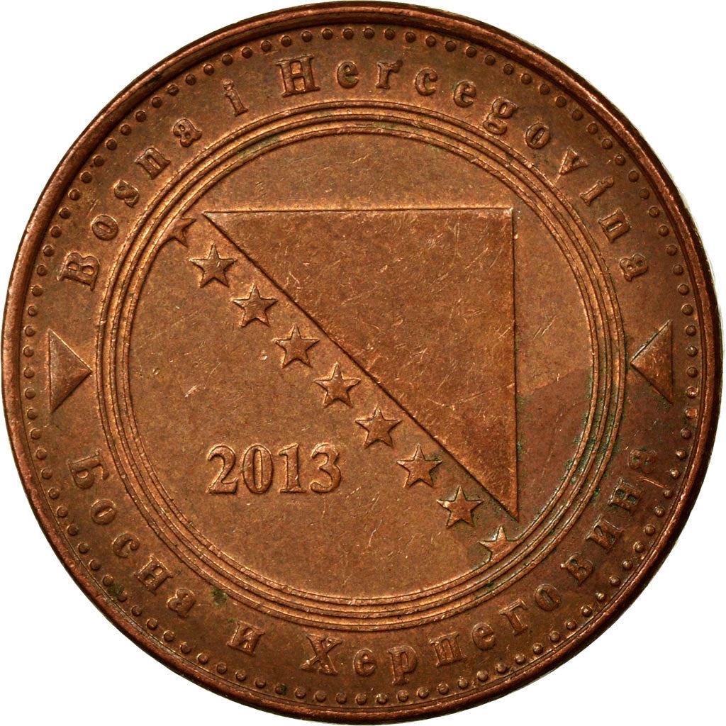 Bosnia and Herzegovina | 10 Feninga Coin | Map of Bosnia | Km:115 | 1998 - 2025