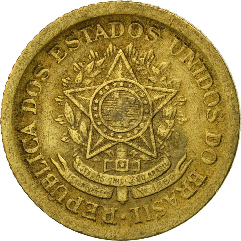 Brazil | 50 Centavos Coin | Star | Km:566 | 1956