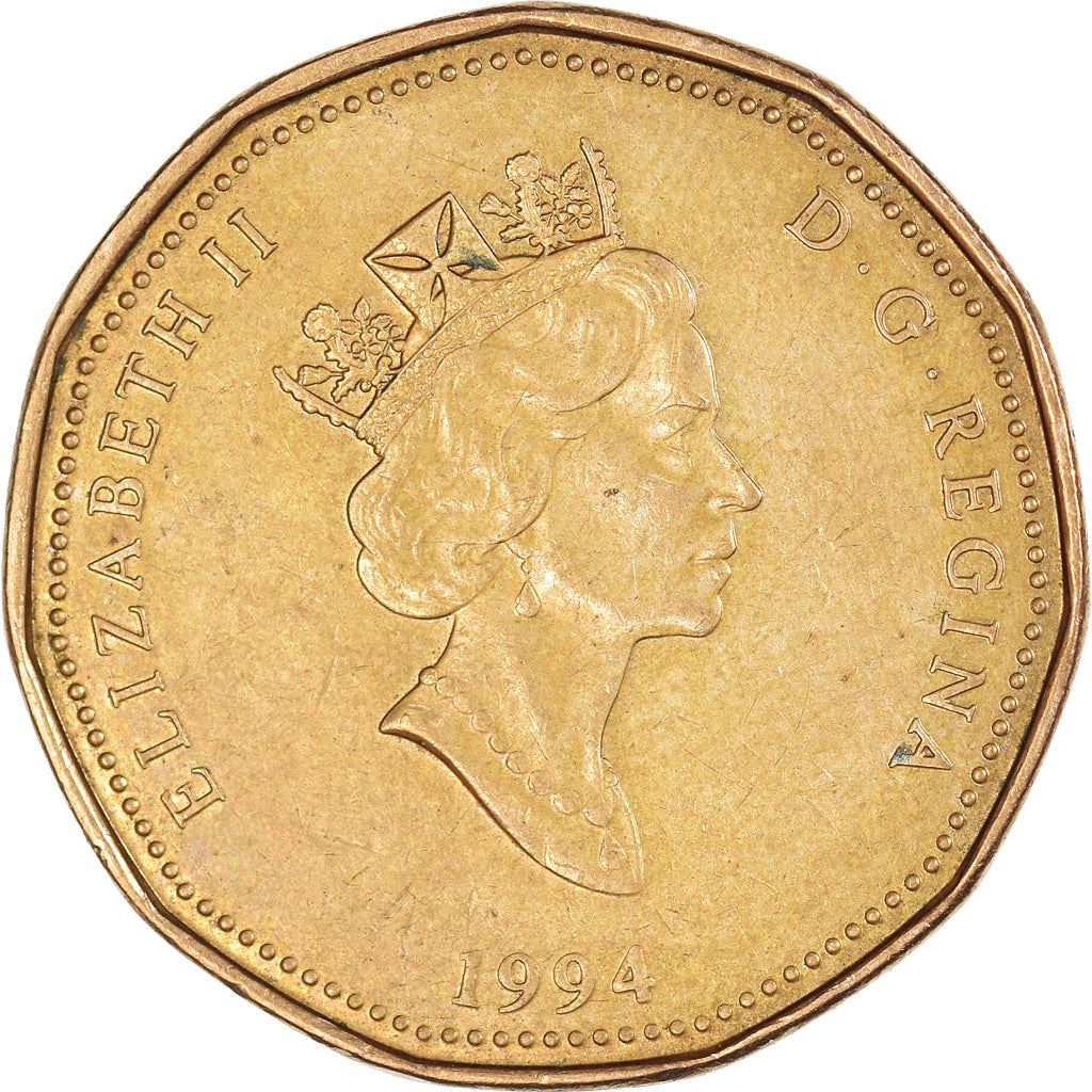 Canada | 1 Dollar Coin | War Memorial | Bronze plated nickel | KM:248 | 1994