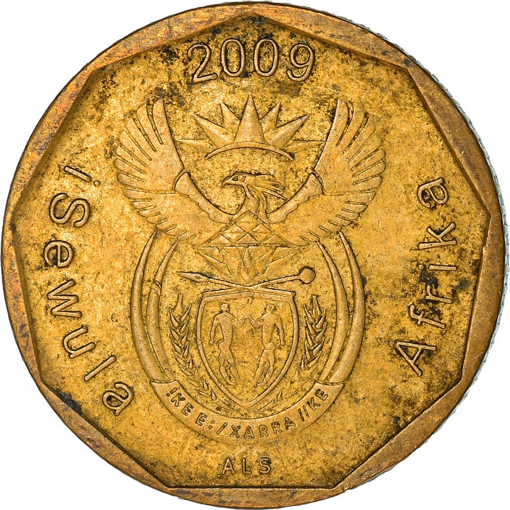 Sydafrika 10 Cent Ndebele-legend - iSewula Afrika Mynt KM465 2009