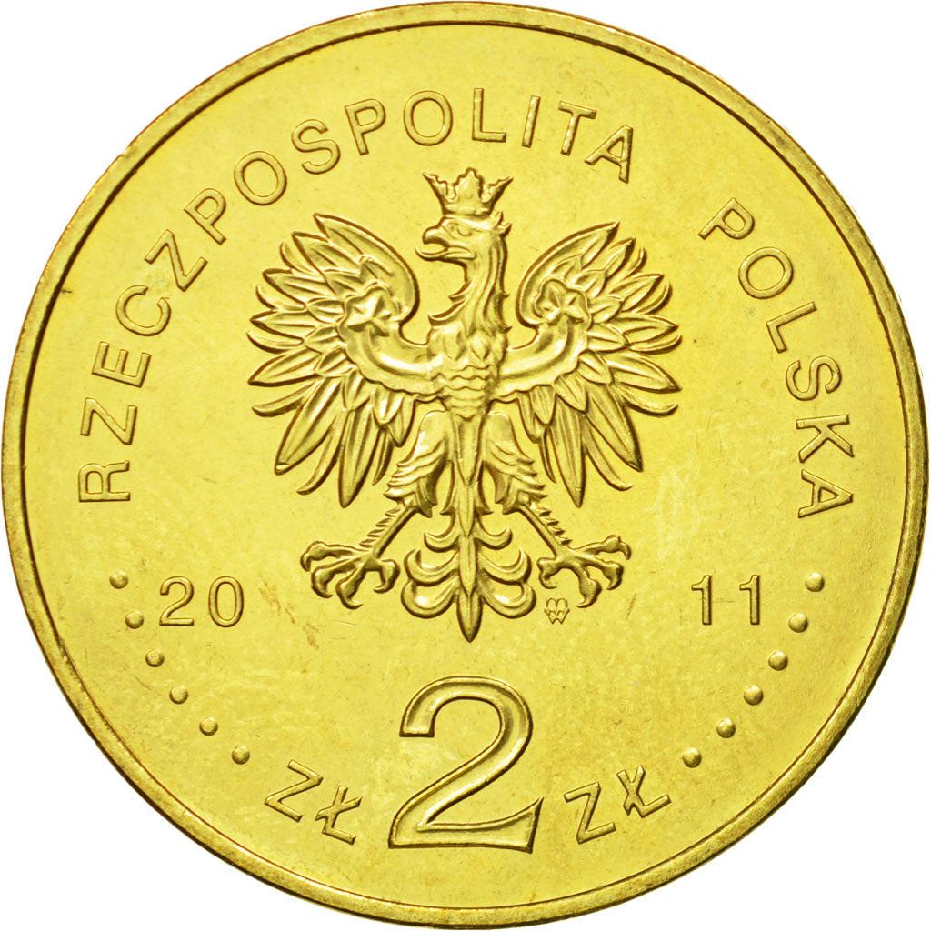 Poland | 2 Zlotys Coin | Łódź | Y:804 | 2011