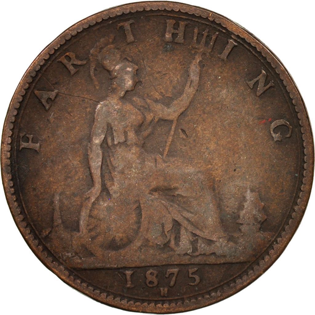 United Kingdom | 1 Farthing Coin | Victoria | Km:753 | 1874 - 1895