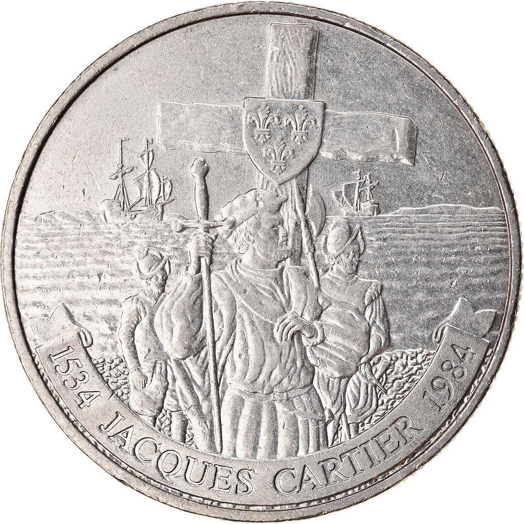 Canada | 1 Dollar Coin | Jacques Cartier | Nickel | KM:141 | 1984