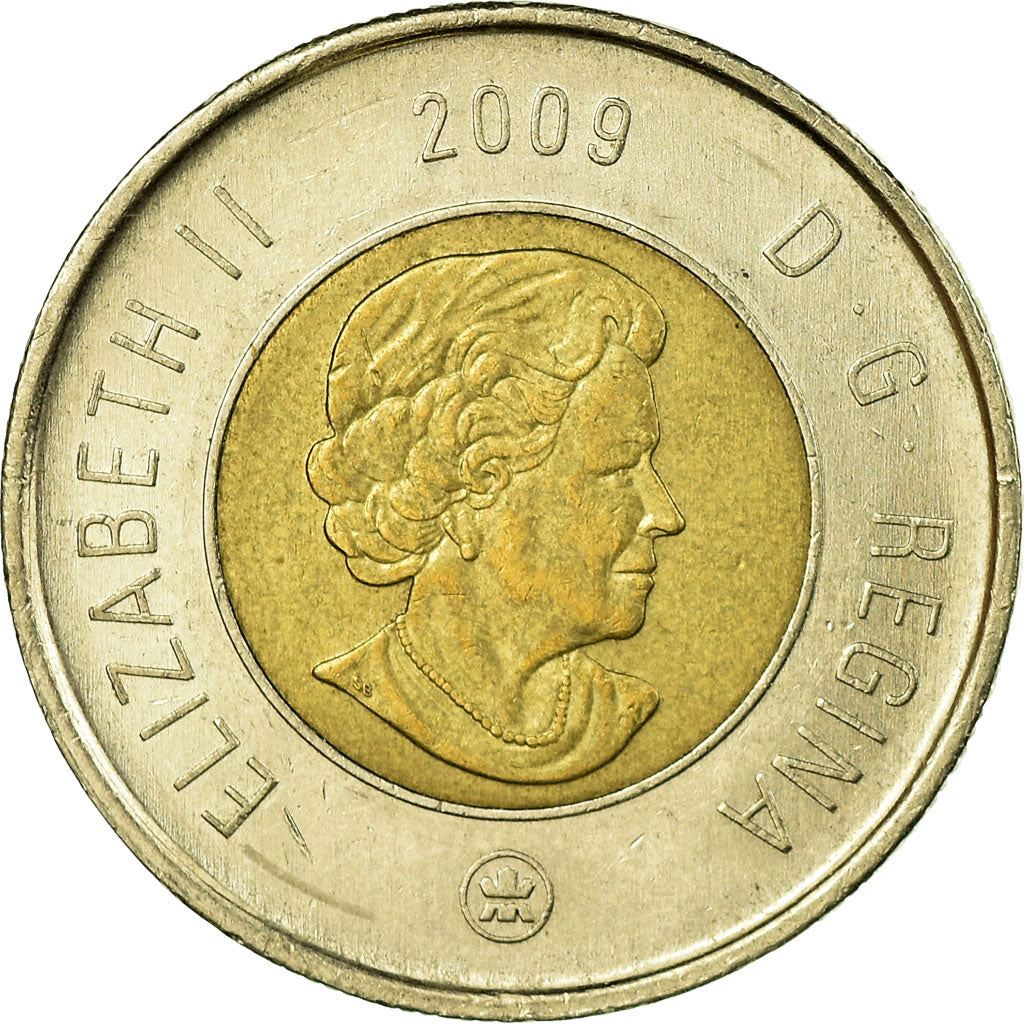 Canada | 2 Dollars Coin | Bimetallic | Polar bear | KM:837 | 2006-2012