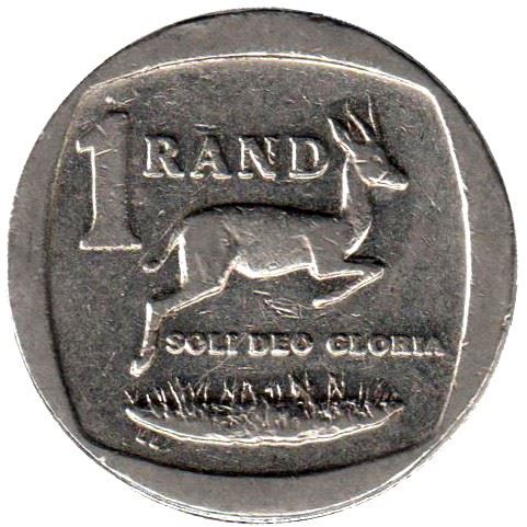Pietų Afrika 1 Randas iNingizimu Afrika - uMzantsi Afrika Moneta KM333 2004 - 2016