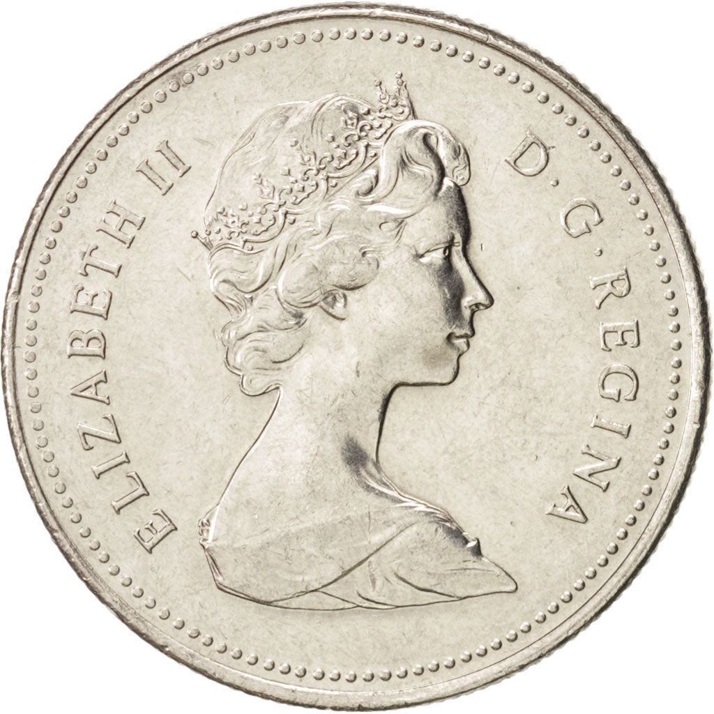 Canada | 50 Cents Coin | Nickel | 2nd portrait, Nickel | KM:75 | 1968-1989
