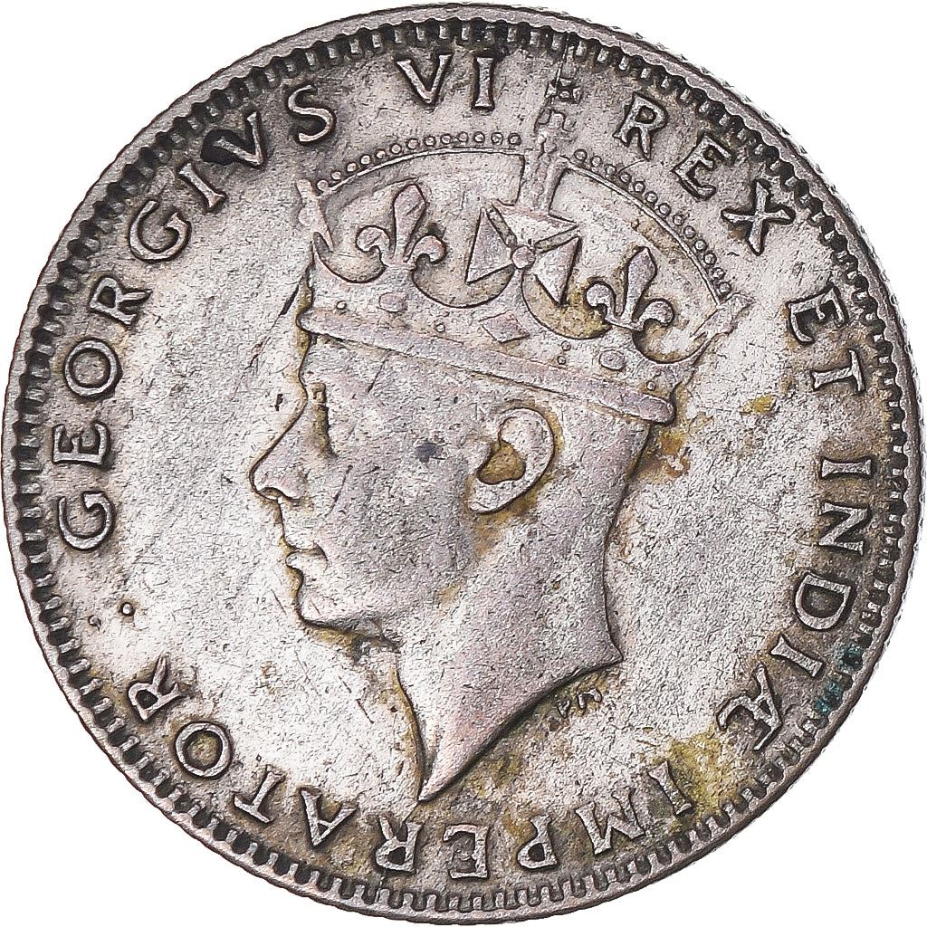 East Africa | 50 Cents Coin | George VI | Lion | Mountains | Km:27 | 1937 - 1944