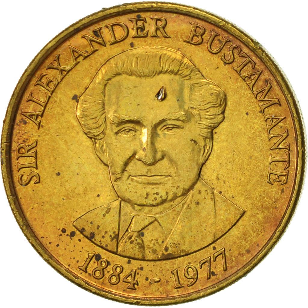 Jamaica 1 Dollar Coin | Sir Alexander Bustamante | KM145a | 1993 - 1994
