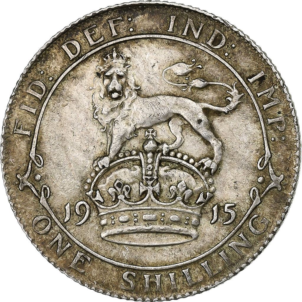 United Kingdom | 1 Shilling Coin | George V | Km:816 | 1911 - 1919