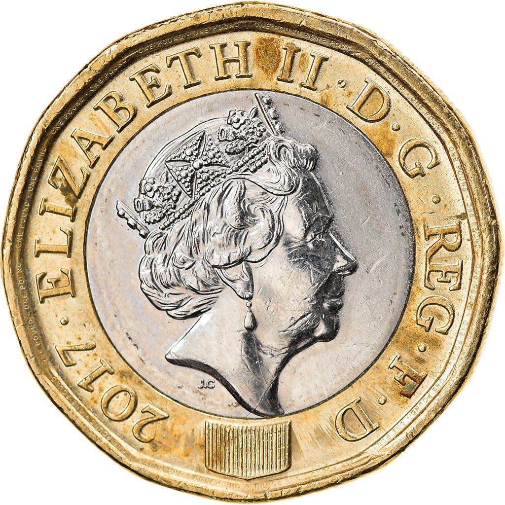 United Kingdom | 1 Pound Coin | Elizabeth II | Km:1378 | 2016 - 2022