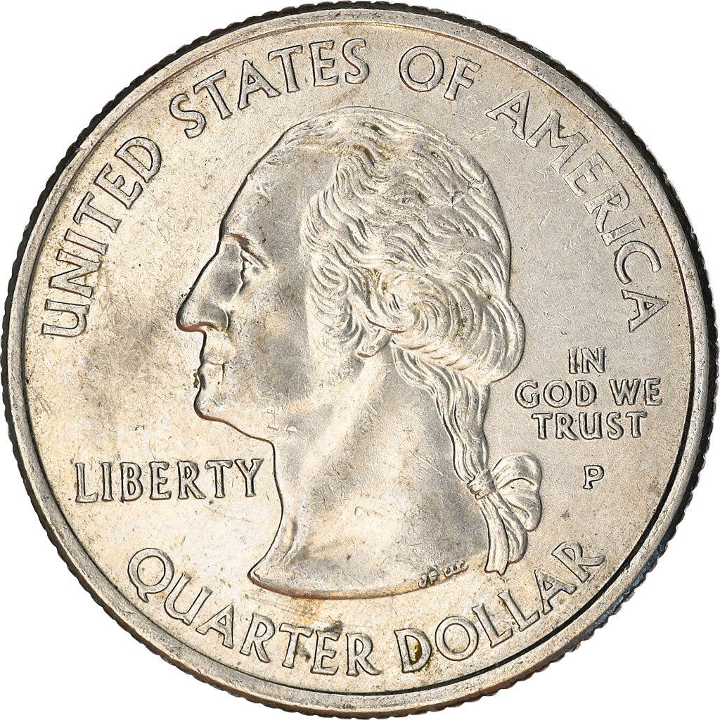 United States | 1/4 Dollar Coin | Nebraska | Km:383 | 2006