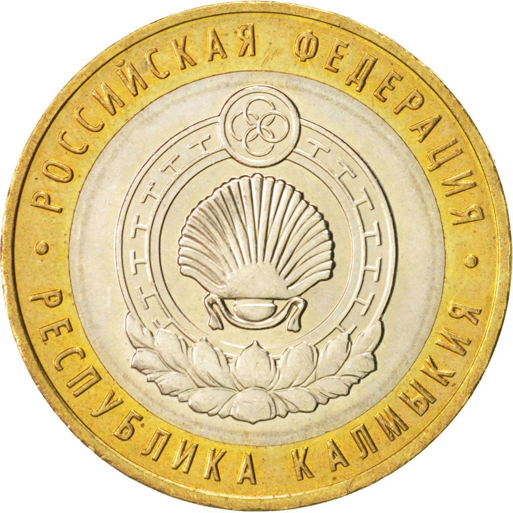 Rusija | 10 rublių moneta | Kalmykijos Respublika | Y:985 | 2009