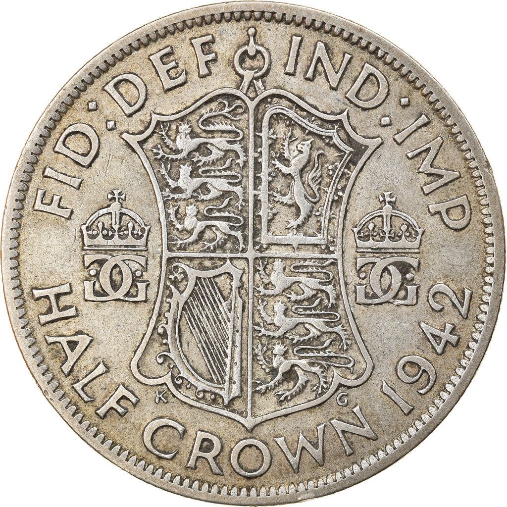 United Kingdom | 1/2 Crown Coin | George VI | KM:856 | 1937 - 1946
