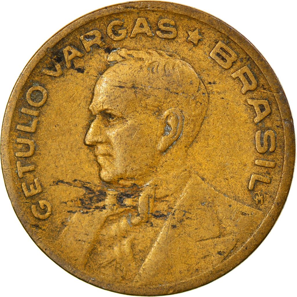 Brazil | 20 Centavos Coin | Getúlio Dornelles Vargas | Km:556A | 1943 - 1948