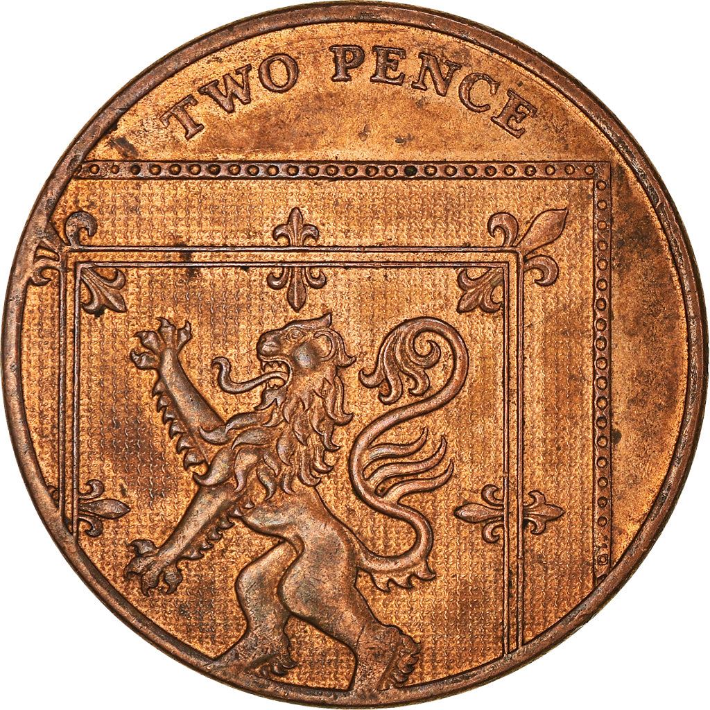 United Kingdom | 2 Pence Coin | Elizabeth II | Km:1108 | 2008 - 2015