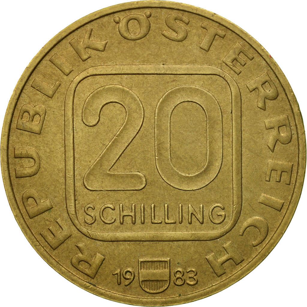 Austria | 20 Schilling Coin | Hochosterwitz Castle | Km:2960 | 1983 - 1993