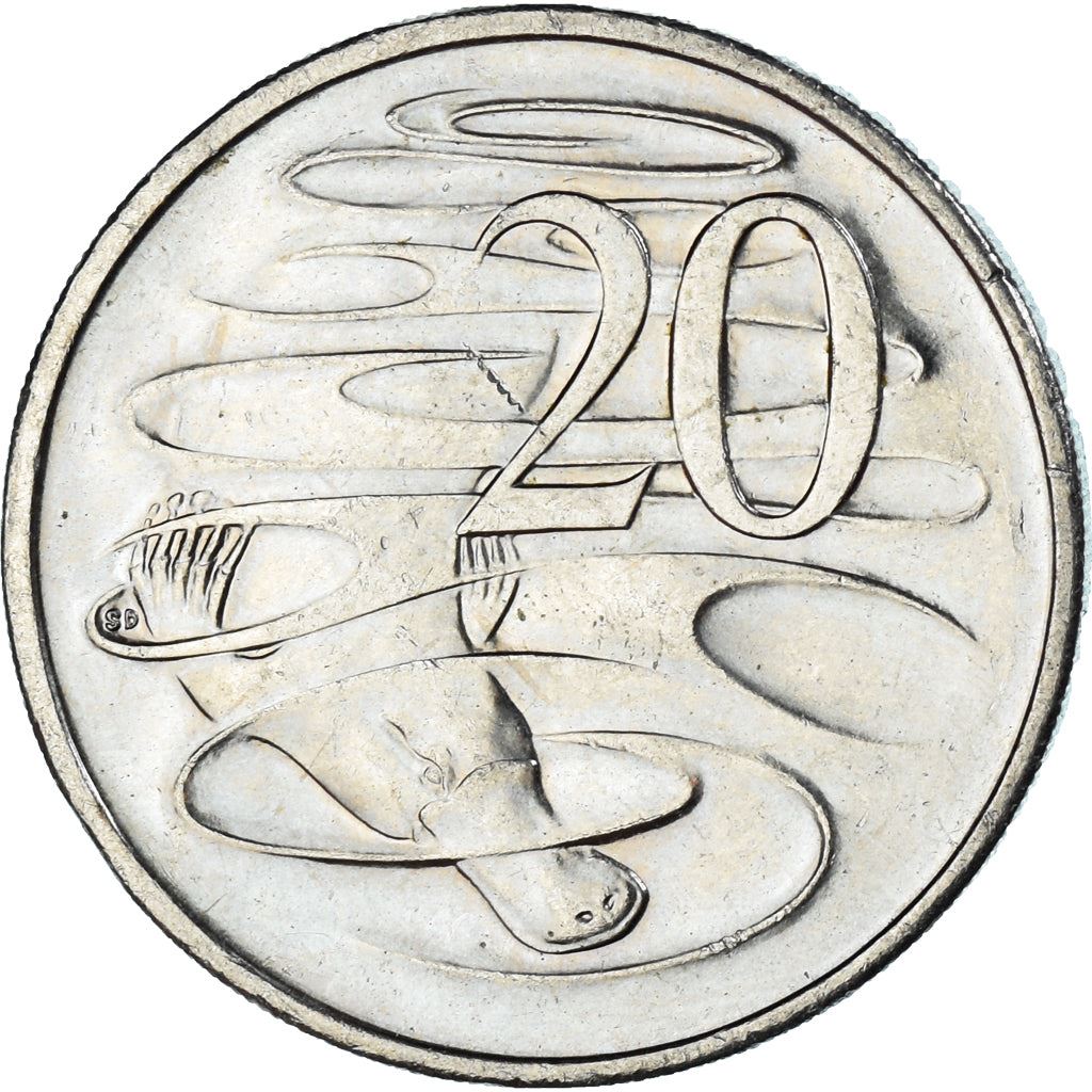Australia | 20 Cents Coin | Platypus | Km:403 | 1999 - 2019