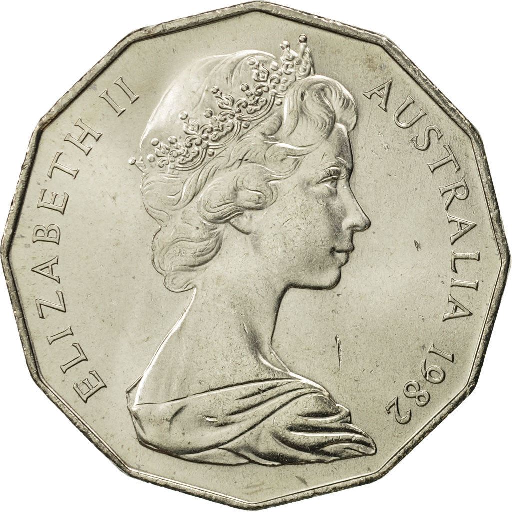 Australia | 50 Cents Coin | Brisbane Commonwealth Games | Km:74 | 1982