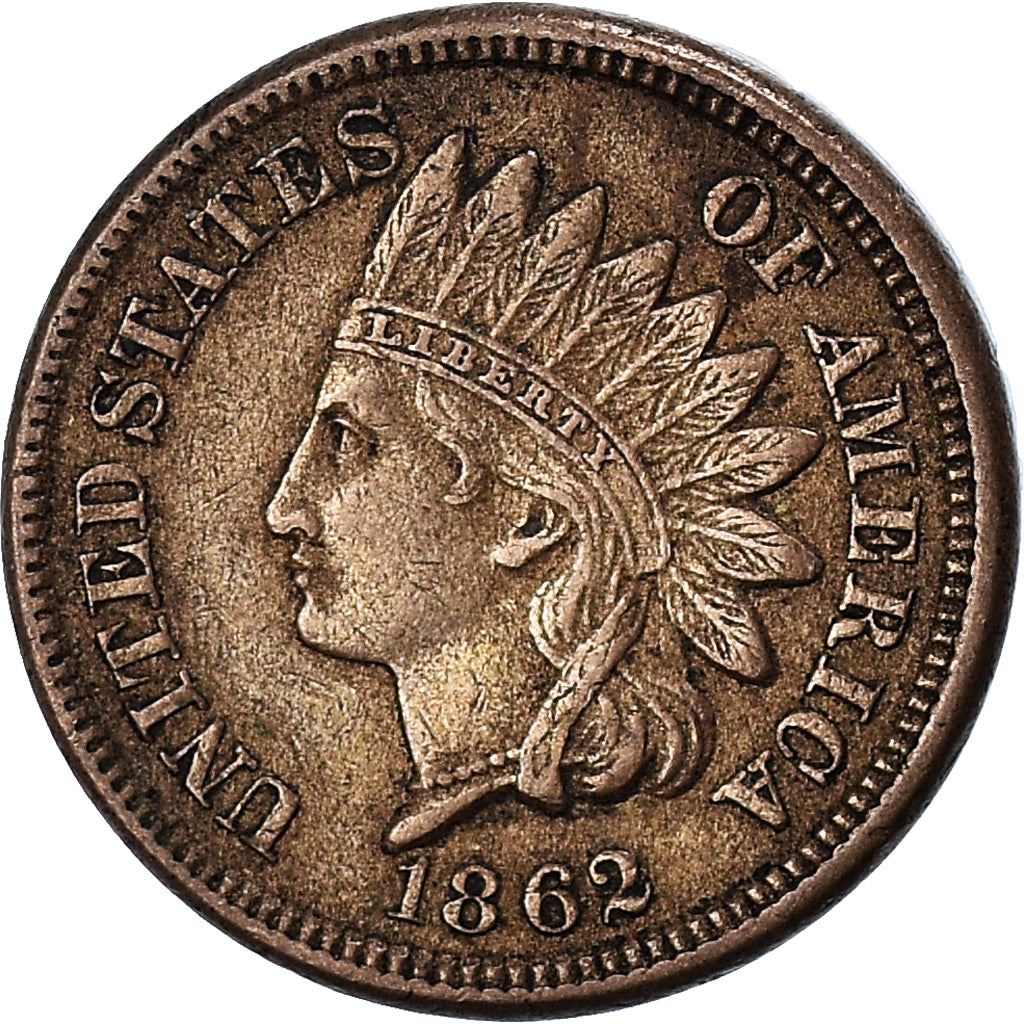 United States | 1 Cent Coin | Lady Liberty | KM90 | 1860 - 1864