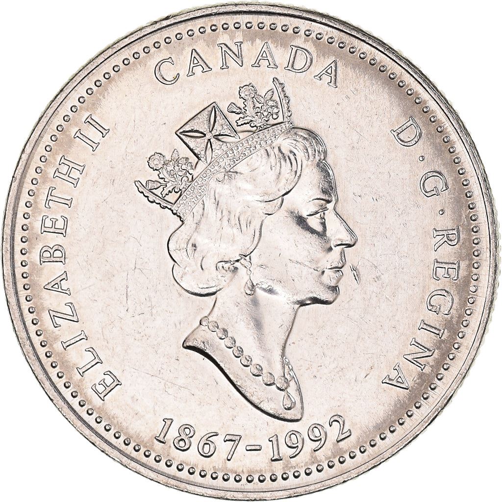 Canada | 25 Cents Coin | Nickel | Newfoundland | KM:213 | 1992