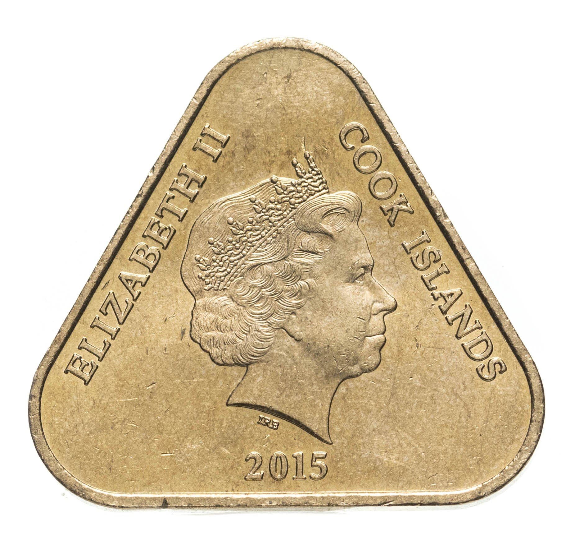 Cook Islands | 2 Dollars Coin | Elizabeth II | Mortal and Pestle | KM:2263 | 2015