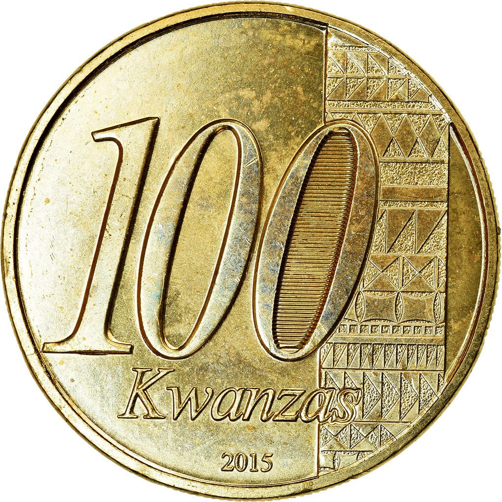 Angola | 100 Kwanzas Coin | Soldier | Angolan Flag | Km:113 | 2015