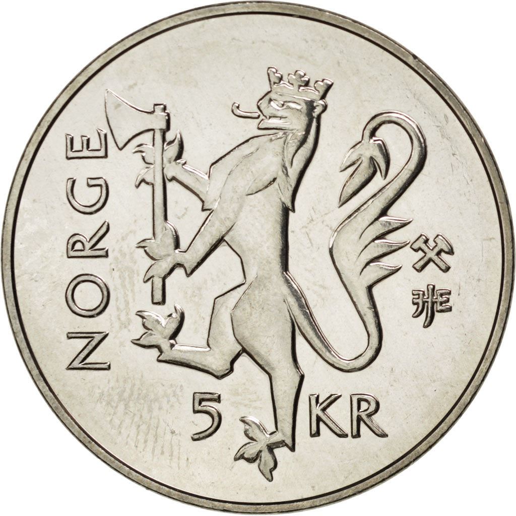 Norway | 5 Kroner Coin | Norwegian Postal Service | KM:461 | 1997