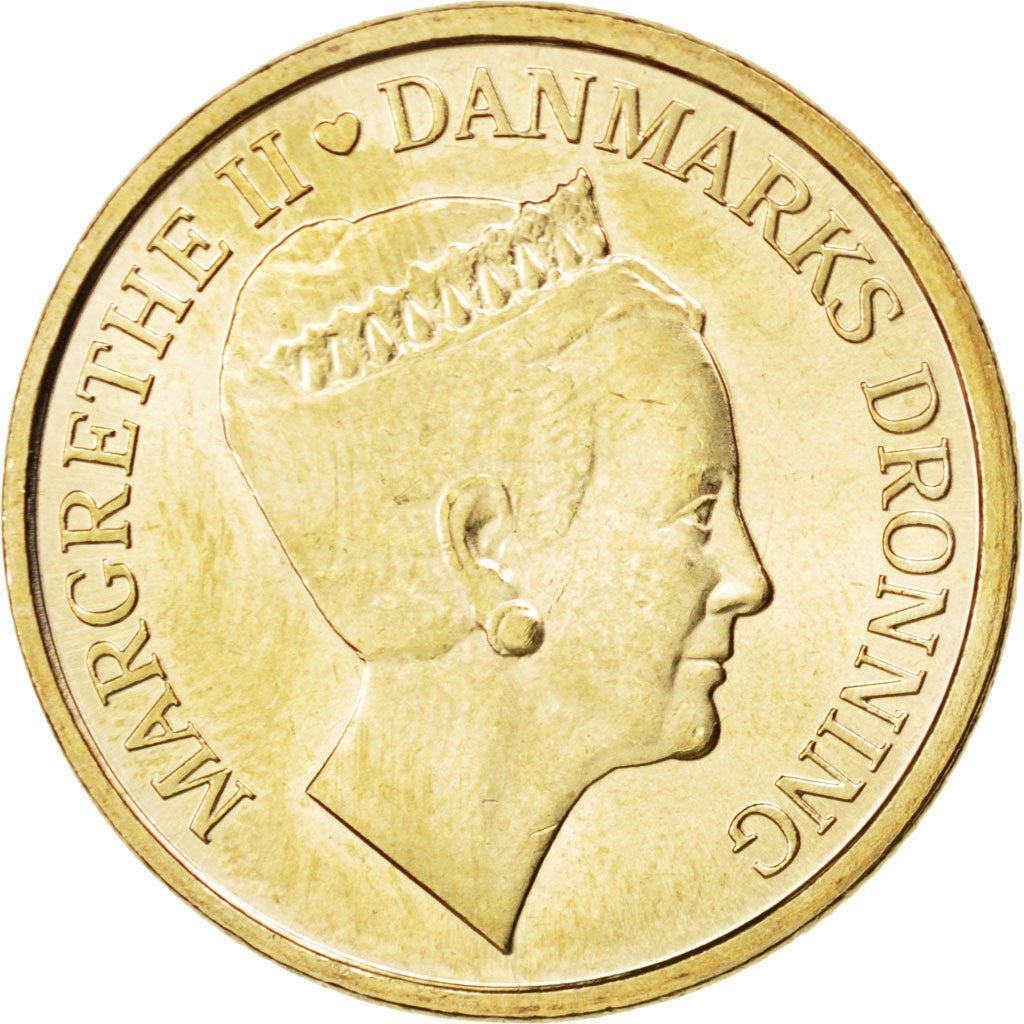 Denmark | 20 Kroner Coin | Margrethe II | KM:937 | 2010