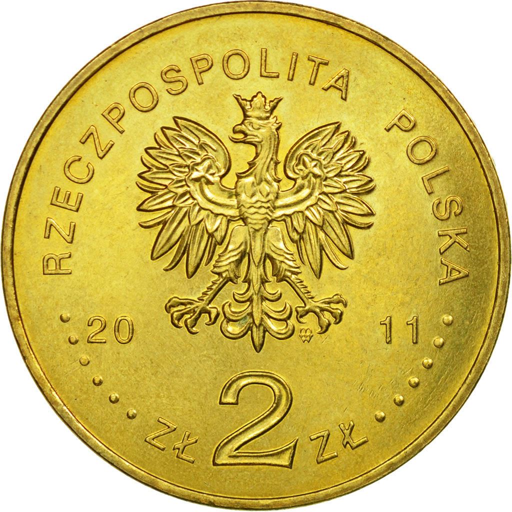 Poland | 2 Zlotys Coin | Łódź | Y:804 | 2011