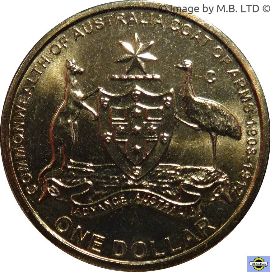 Australia | 1 Dollar Coin | Elizabeth II | KM1047 | 2008