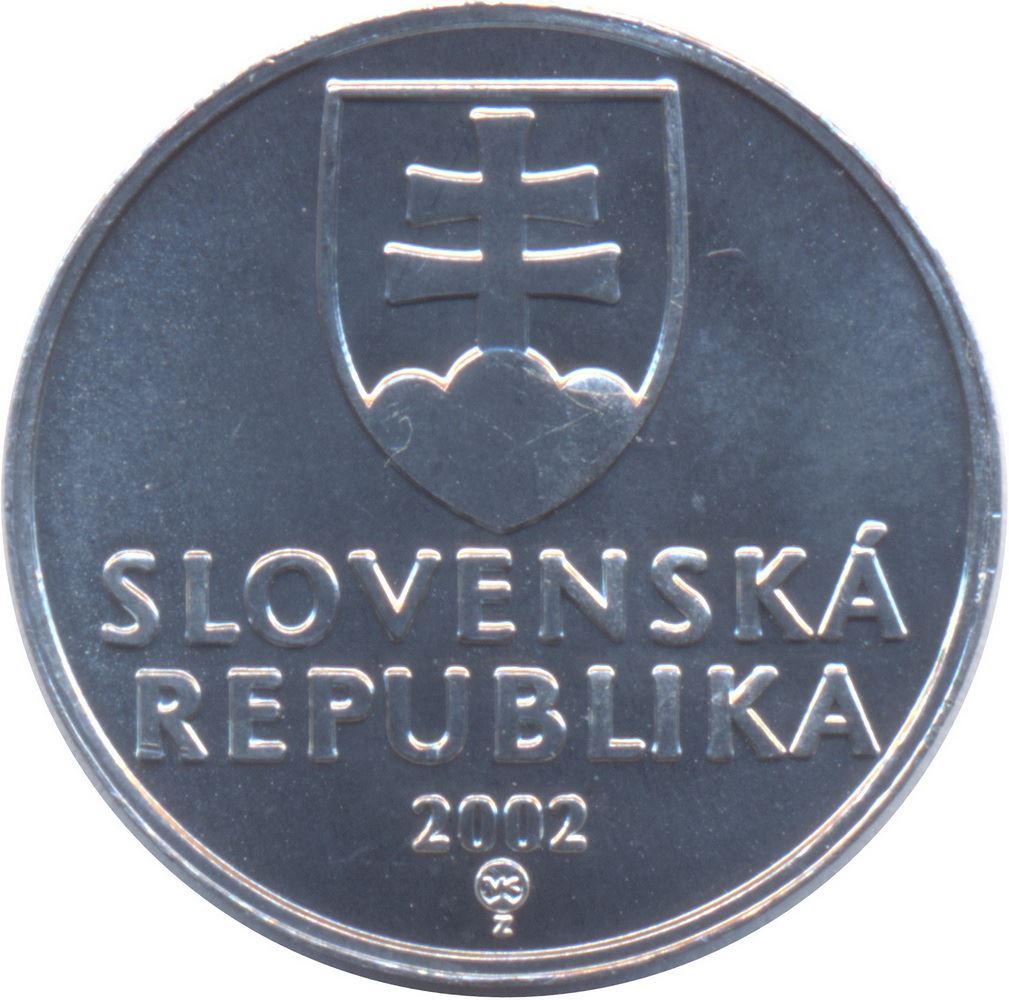 Slovakia | 10 Halierov Coin | Wooden Belfry | Slovak Shield | Km:17 | 1993 - 2003