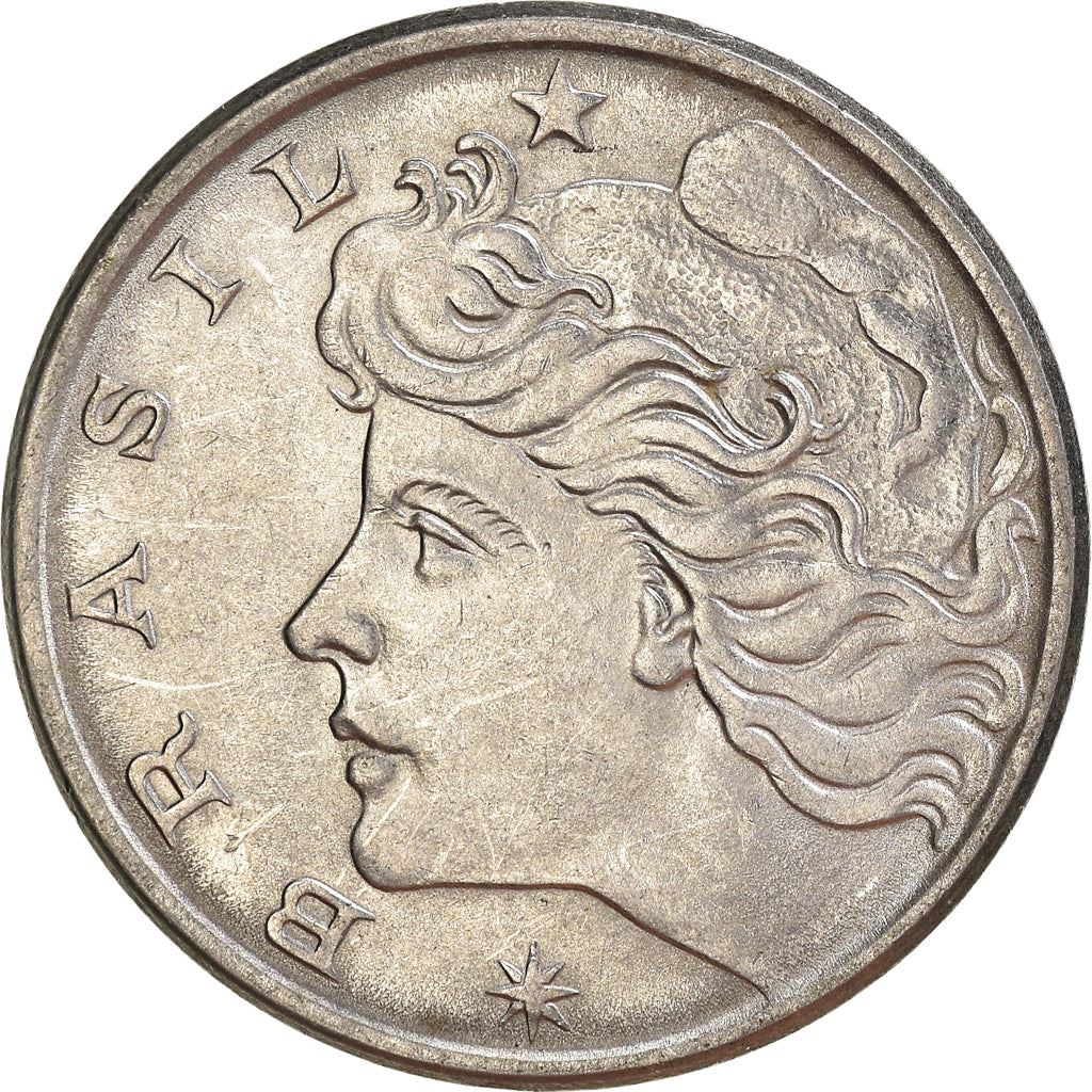 Brazil | 20 Centavos Coin | Effigy | Km:579.1A | 1975 - 1979