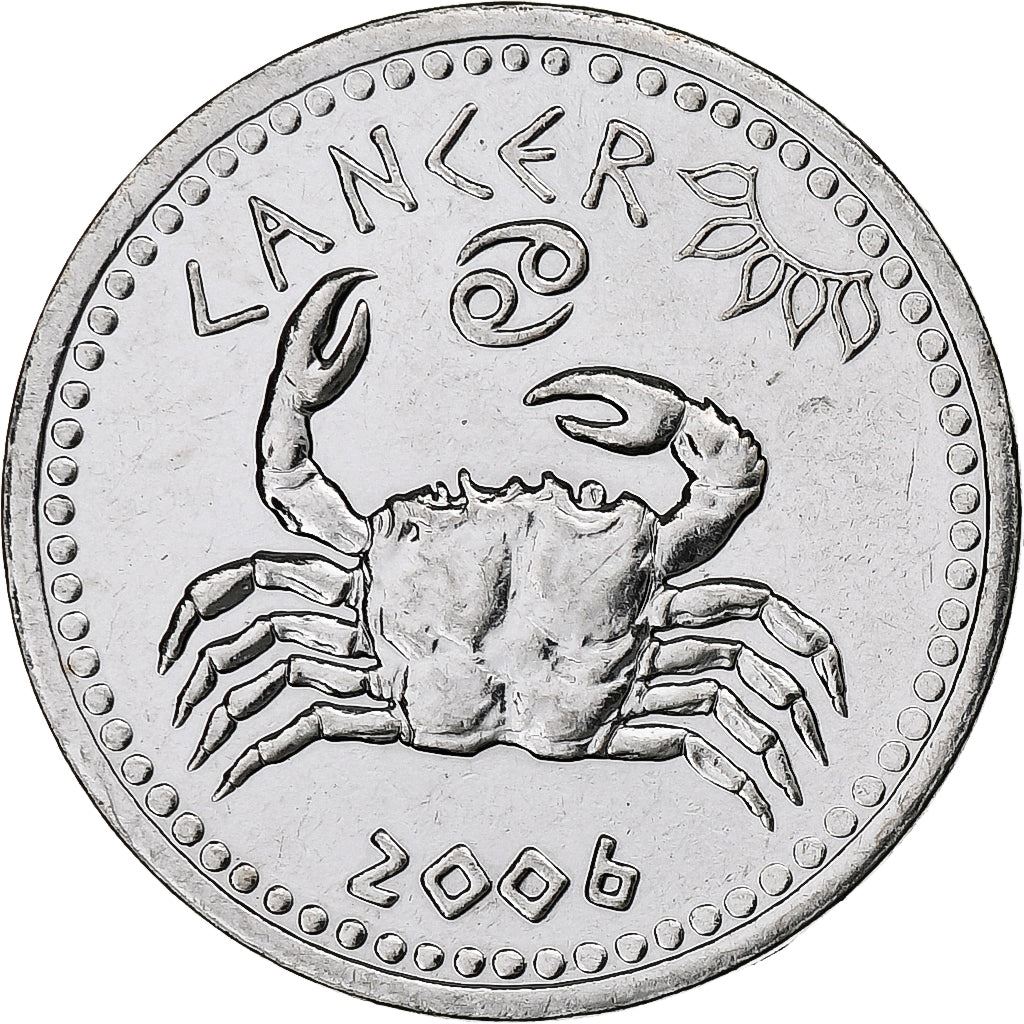 Somalilandia | Moneda de 10 chelines | Cáncer | Acero inoxidable | KM:12 | 2006