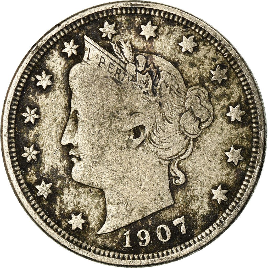 United States | 5 Cents Coin | Liberty | Roman Numeral | KM112 | 1883 - 1913
