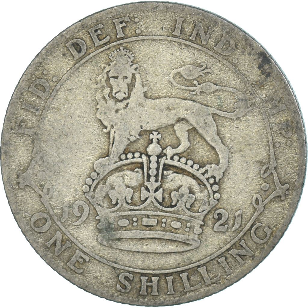 United Kingdom | 1 Shilling Coin | George V | Km:816A | 1920 - 1926
