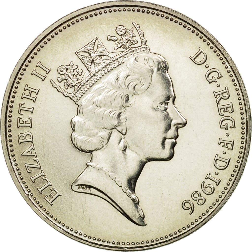 United Kingdom | 10 Pence Coin | Elizabeth II | Km:938 | 1985 - 1992